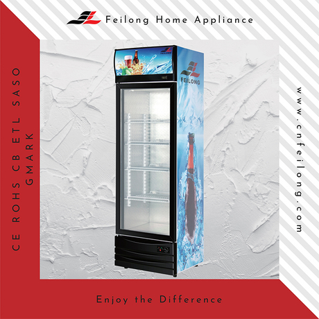 Porta di vetro commerciale in vetro Freezer LSC-288 LSC-288